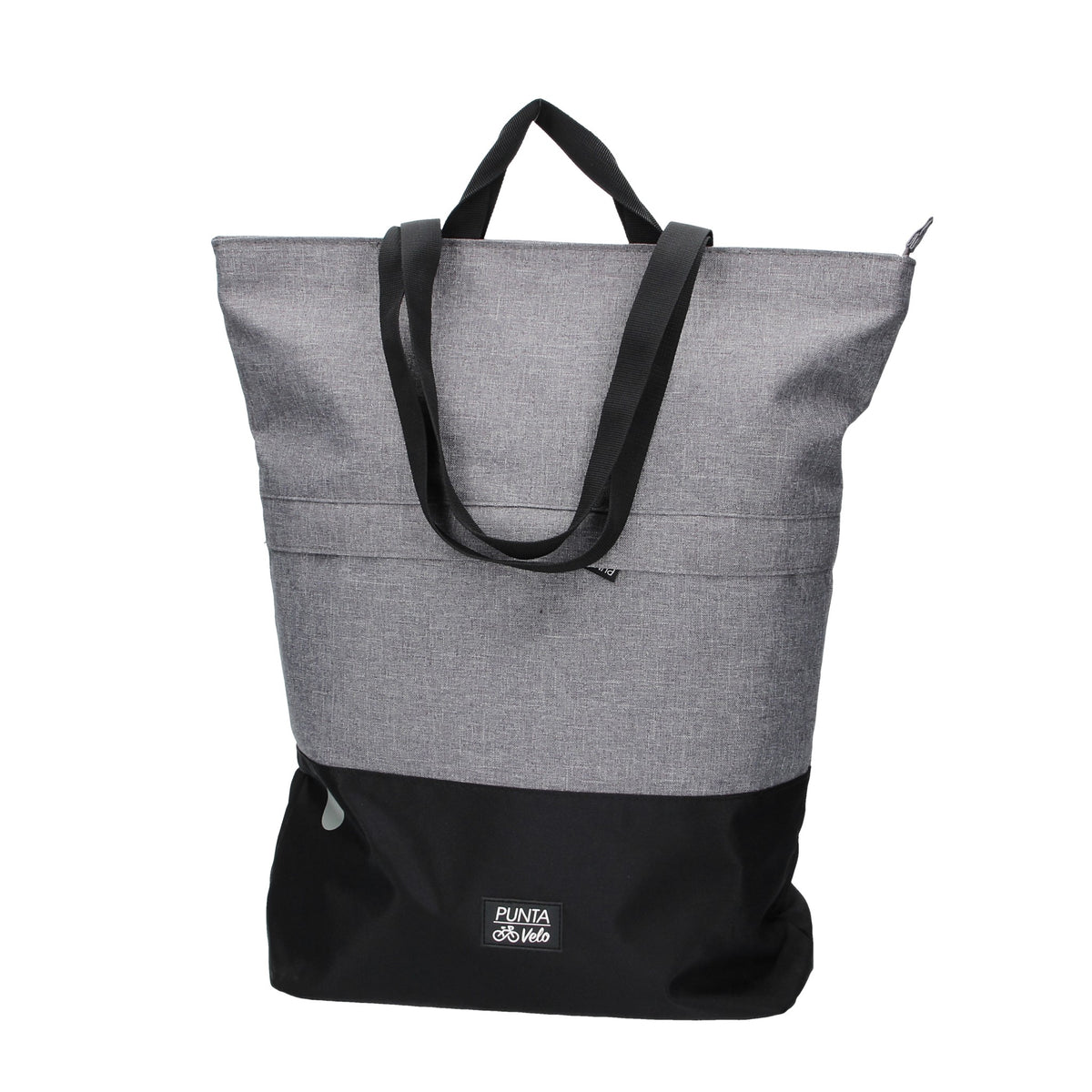 Fahrradtasche|Schultertasche mit Überschlag 34x14x48cm in Grau - leder-accessoires.com