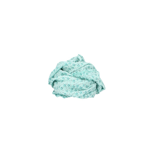 Loop in Grün | Mint aus Baumwolle - leder-accessoires.com