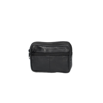 SALE Gürteltasche in Schwarz aus Leder - leder-accessoires.com