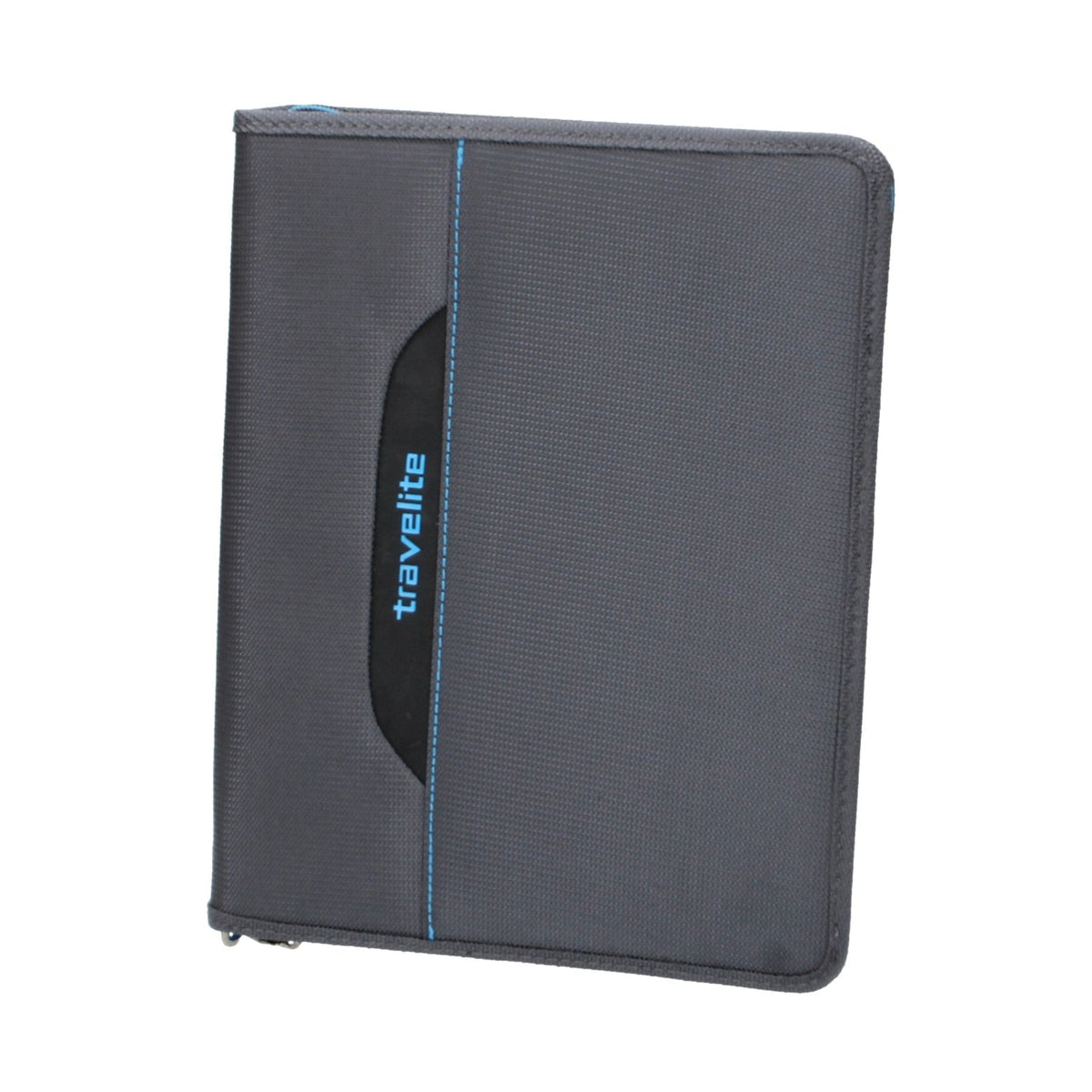 Dokumentenmappe-| Schreibmappe Travelite A4 in Anthrazit - leder-accessoires.com