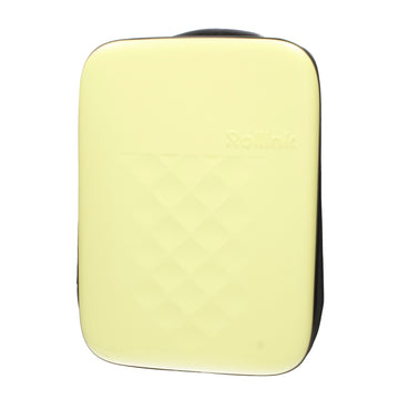 Reisetrolley faltbar 2-Rad 55x40x20cm cm in Gelb - leder-accessoires.com
