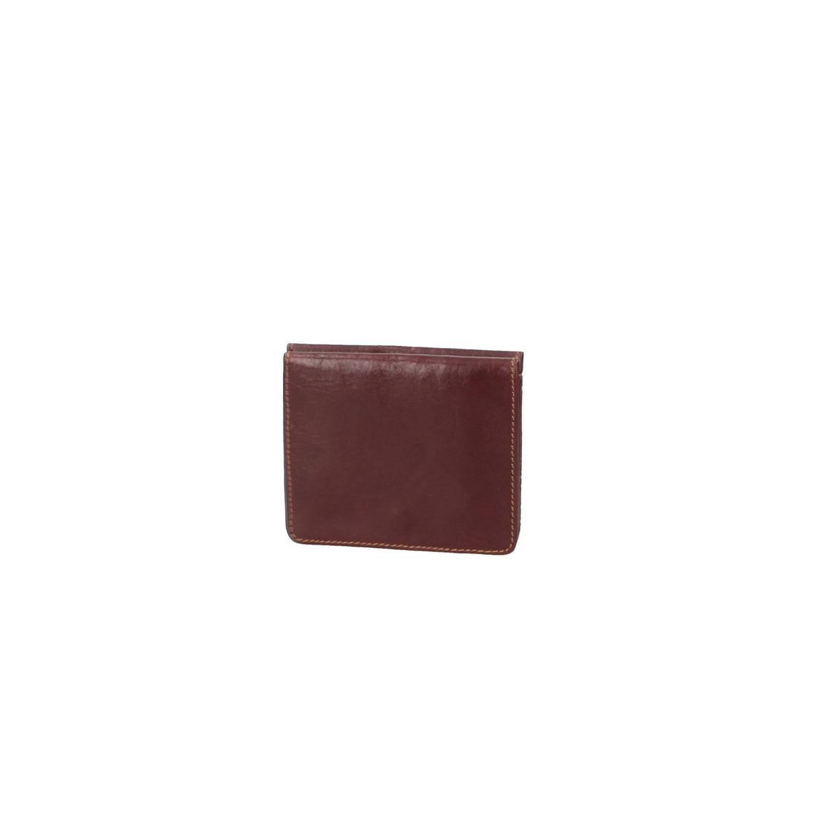 Geldbörse Golden Head 11 x 9,5cm in Braun aus Leder - leder-accessoires.com