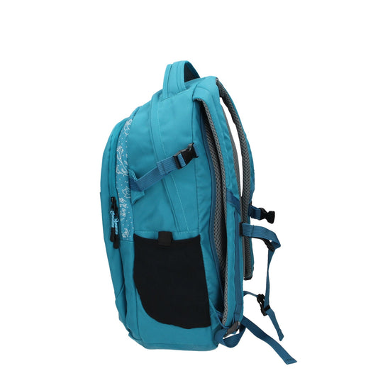 Rucksack 30x14x47cm in Türkis mit Reißverschluss - leder-accessoires.com