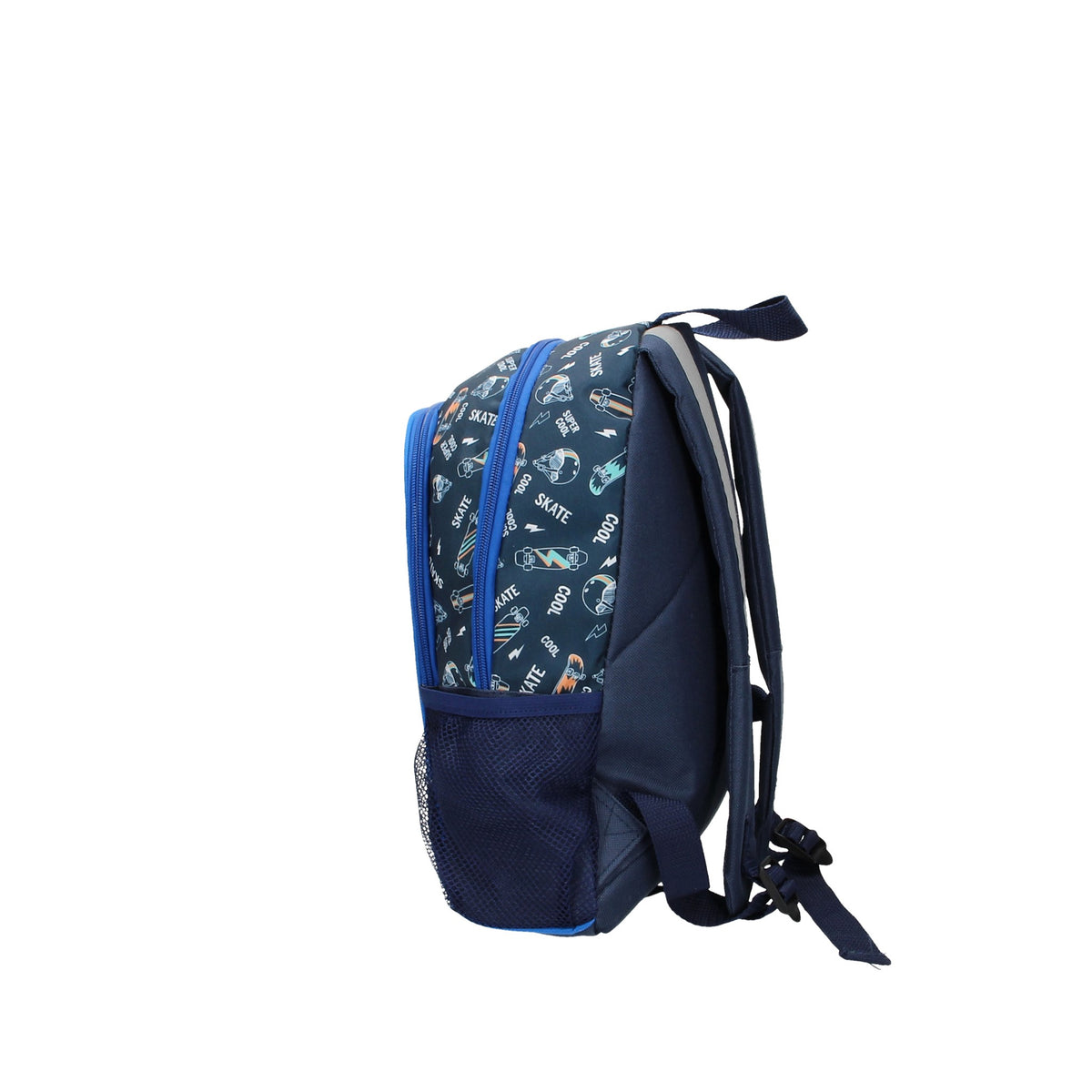 Kinderrucksack " Skater " in Blau - leder-accessoires.com