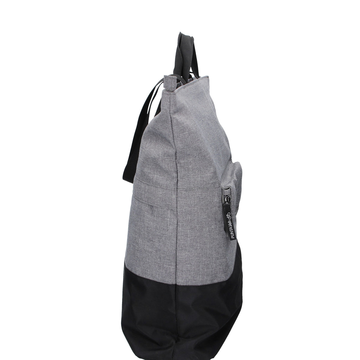 Fahrradtasche|Schultertasche mit Überschlag 34x14x48cm in Grau - leder-accessoires.com