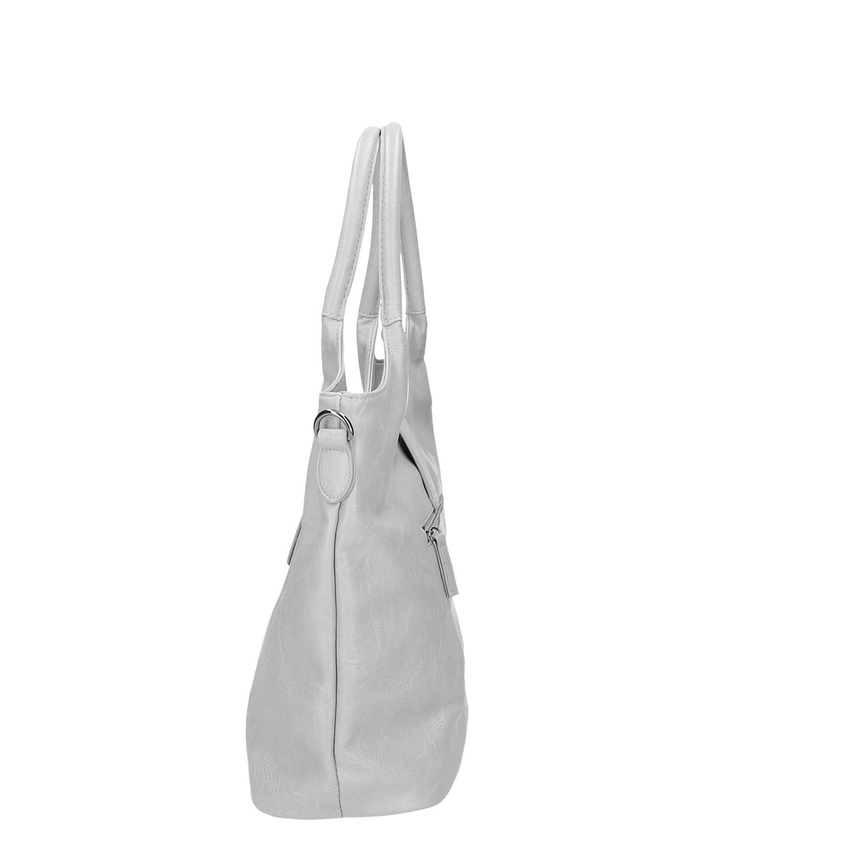 SALE Shopper in Hellgrau mit Magnetverschluss aus Synthetik - leder-accessoires.com