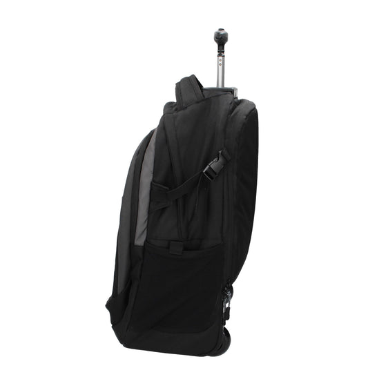 Rucksack | Trolley in Schwarz 34x23x50cm aus Nylon - leder-accessoires.com