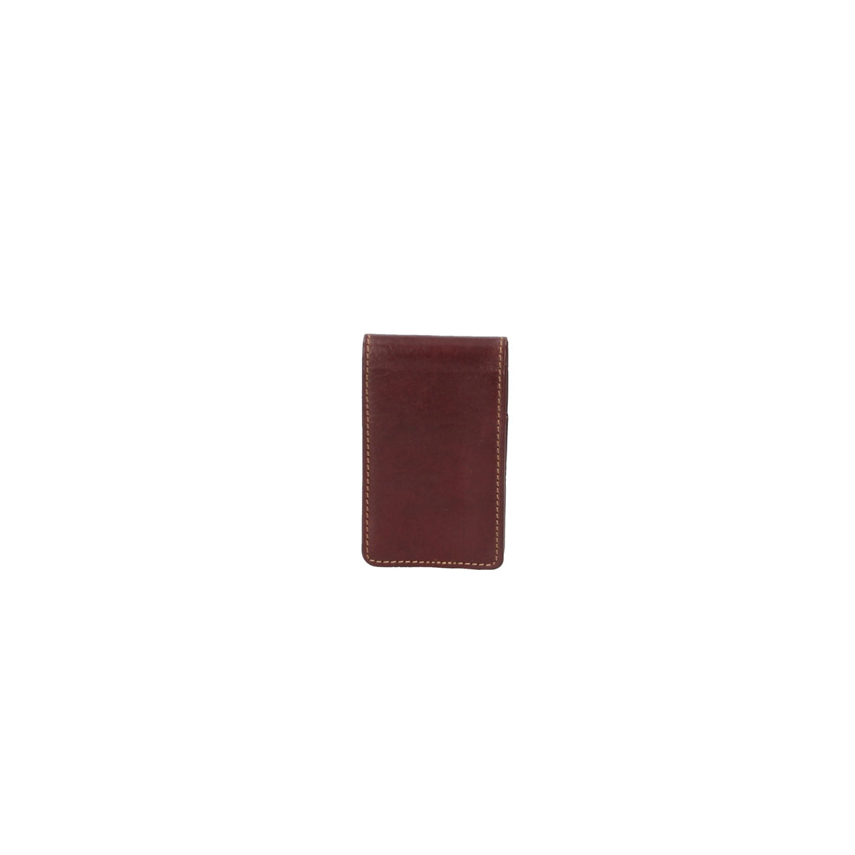 Kartenetui|Visitenkarten Golden Head 6,5 x 11cm in Braun aus Leder - leder-accessoires.com