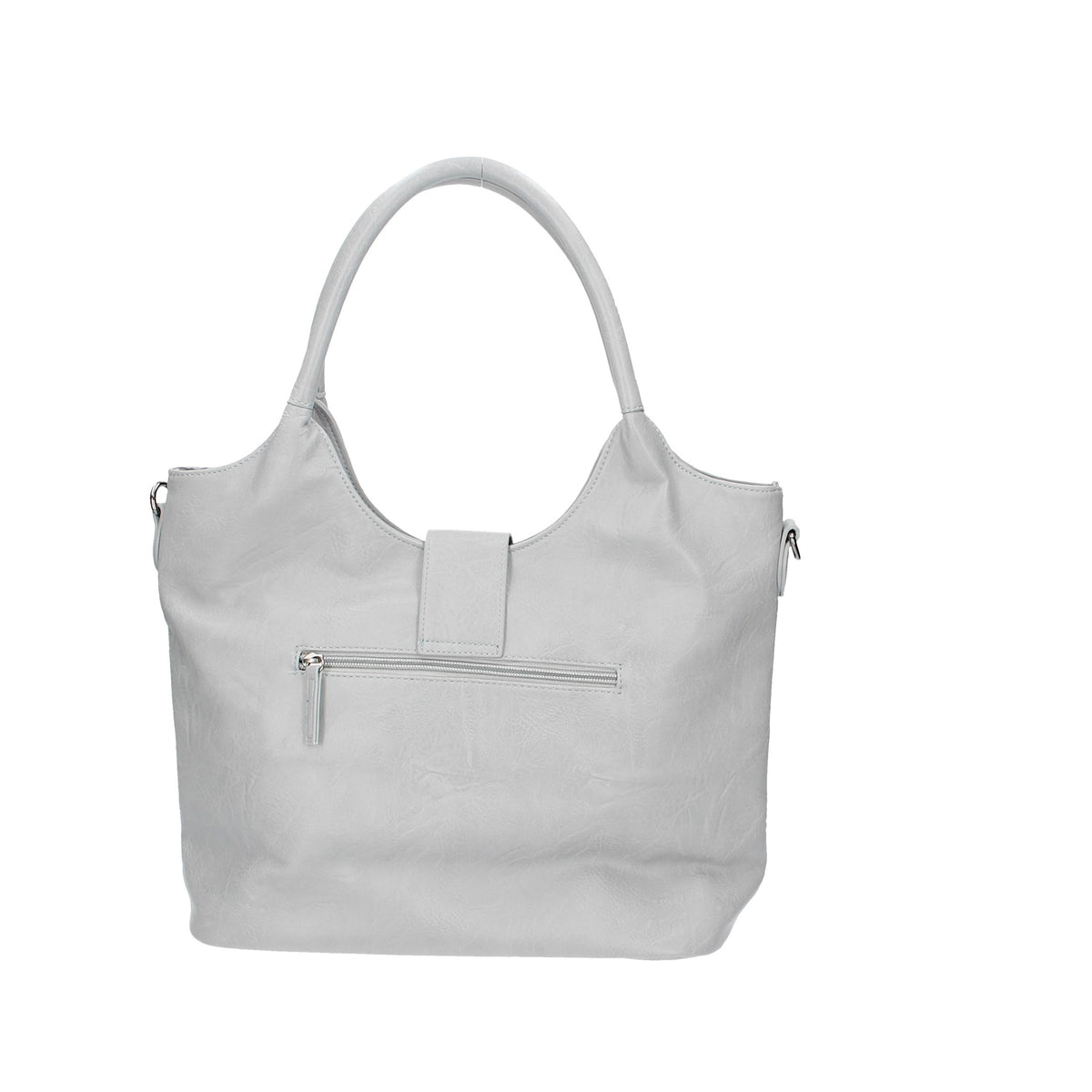 SALE Shopper in Hellgrau mit Magnetverschluss aus Synthetik - leder-accessoires.com