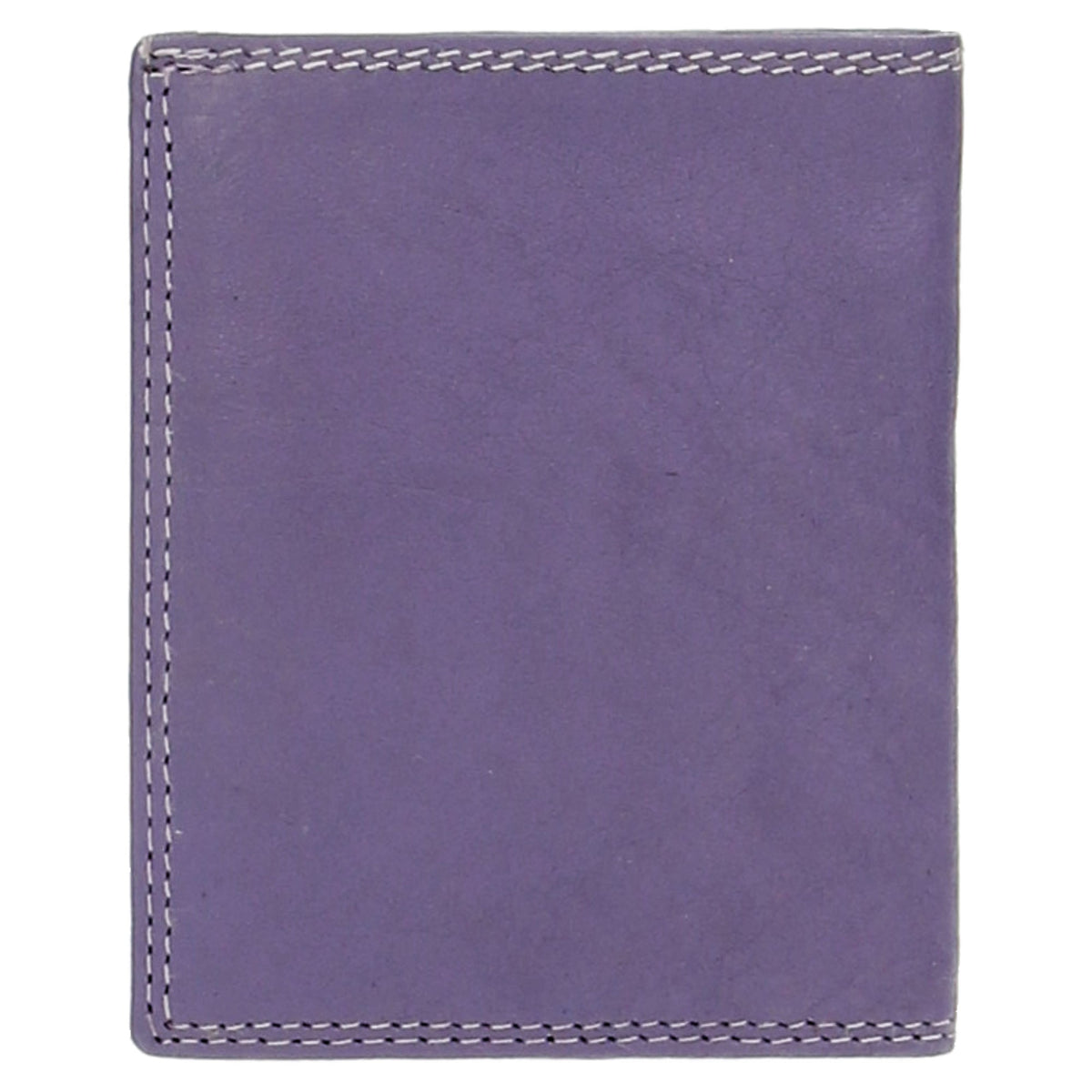 Kartenetui 8x10cm aus Leder in Lila und RFID-Schutz - leder-accessoires.com