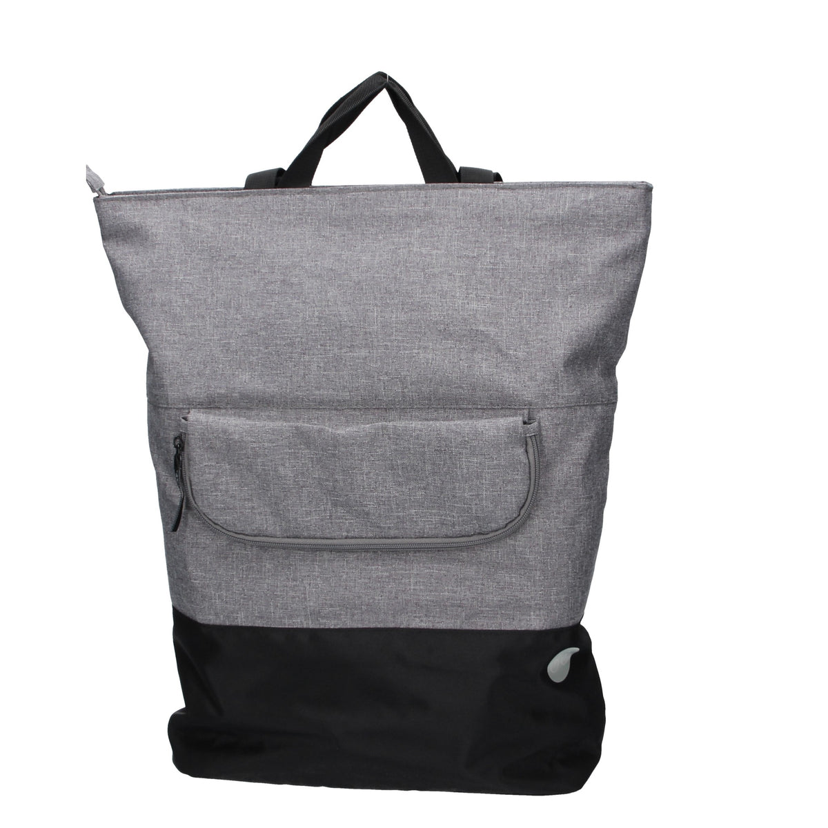 Fahrradtasche|Schultertasche mit Überschlag 34x14x48cm in Grau - leder-accessoires.com