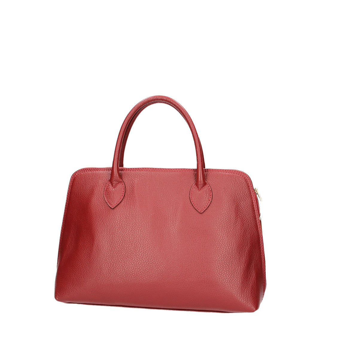 SALE Handtasche in Rot mit Kurzgriff aus Leder - leder-accessoires.com