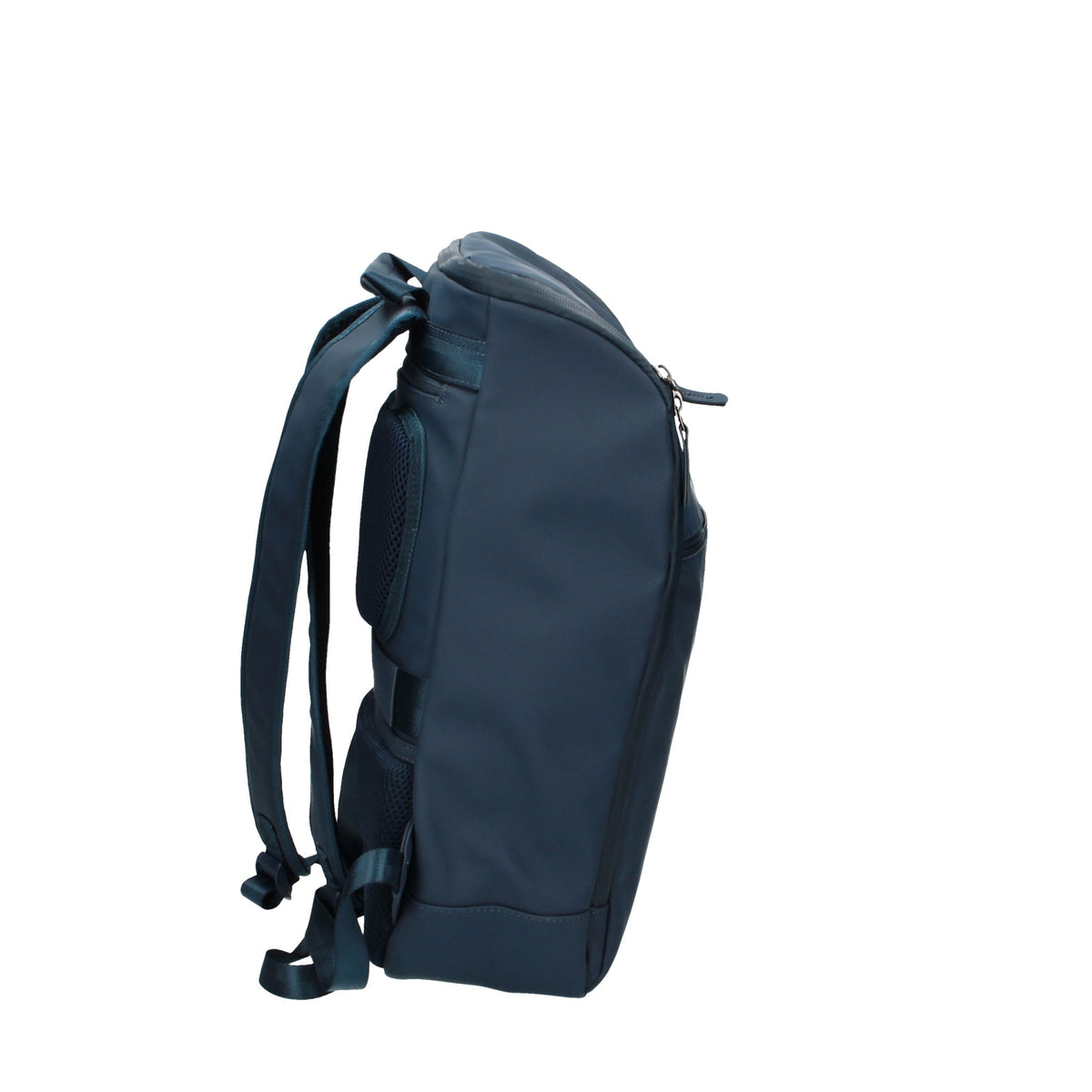 Rucksack 28x13x44cm in Blau mit Reißverschluss - leder-accessoires.com