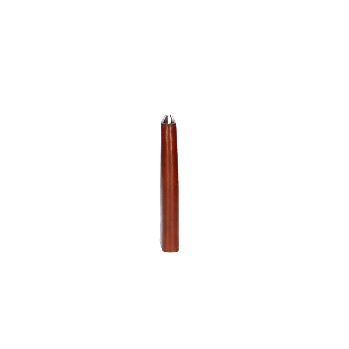Briefmappe| Passhülle 14 x 20cm Cognac mit Druckknopf - leder-accessoires.com