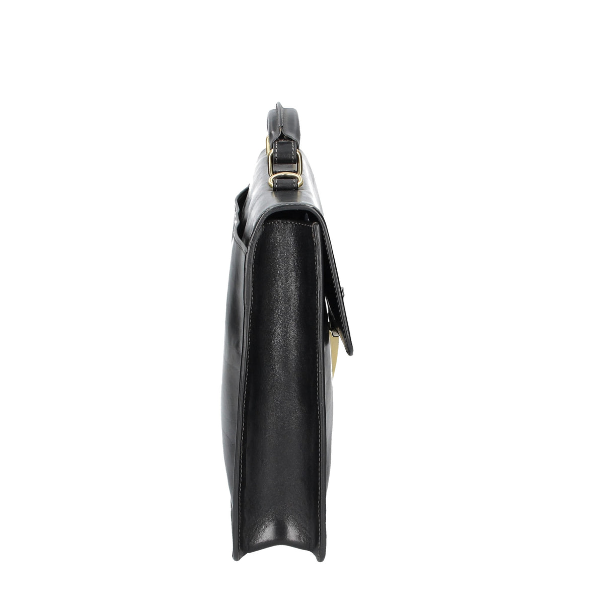 Business-| Dokumententasche 39x8x30cm in Schwarz - leder-accessoires.com