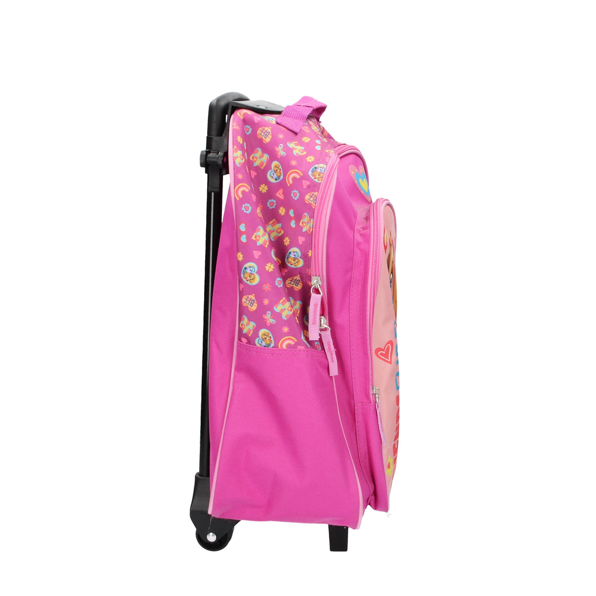 Kindertrolley " PawPatrol " 2-Rad in Rosa - leder-accessoires.com