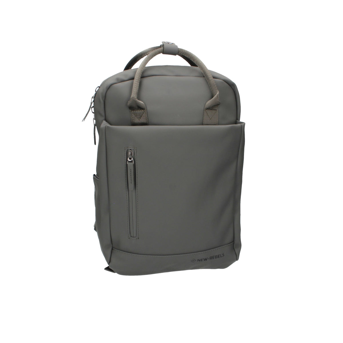 Rucksack 26x10x38cm in Anthrazit mit Reißverschluss - leder-accessoires.com