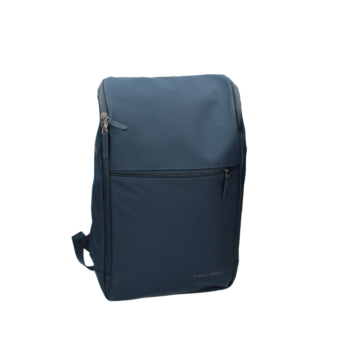 Rucksack 28x13x44cm in Blau mit Reißverschluss - leder-accessoires.com