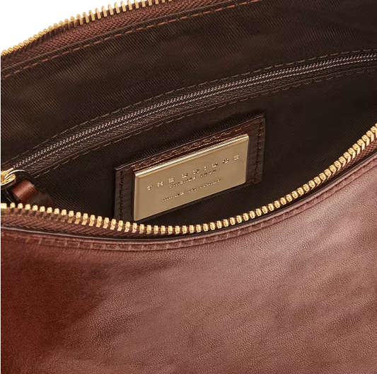 Umhängetasche|Crossover The Bridge in Braun aus Leder - leder-accessoires.com