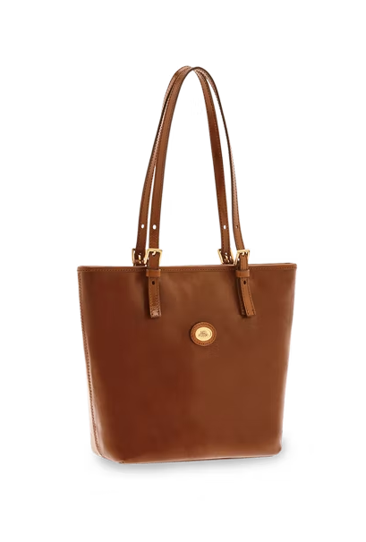 Shopper The Bridge in Braun aus Leder - leder-accessoires.com