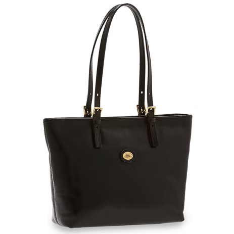 Shopper The Bridge in Schwarz aus Leder - leder-accessoires.com