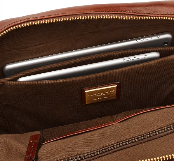 Businesstasche in Braun aus Leder - leder-accessoires.com