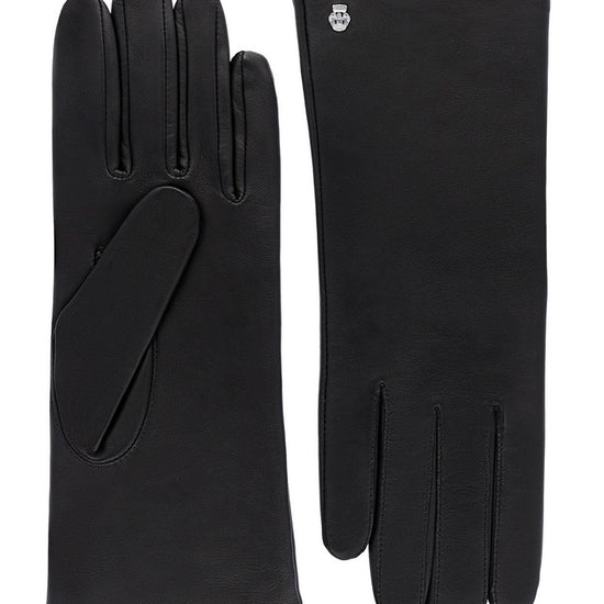 Lederhandschuhe | Haarschafleder Damen in Schwarz klassisch von Röckl - leder-accessoires.com