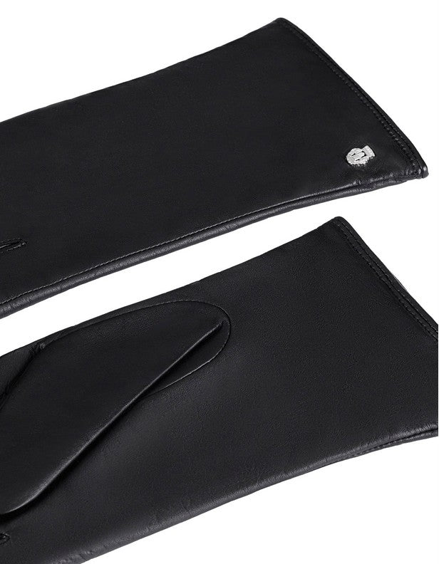 Lederhandschuhe | Haarschafleder Damen in Schwarz klassisch von Röckl - leder-accessoires.com
