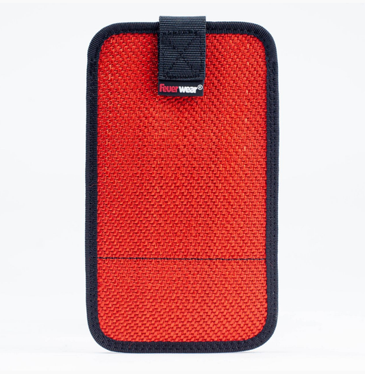 Handyhülle Mitch in Rot - leder-accessoires.com