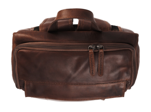 Rucksack aus Leder in Braun - leder-accessoires.com