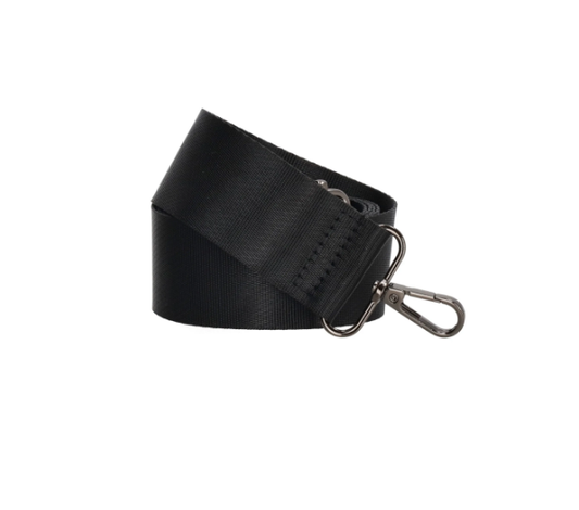 Taschenriemen | Wechselriemen in Schwarz aus Nylon - leder-accessoires.com