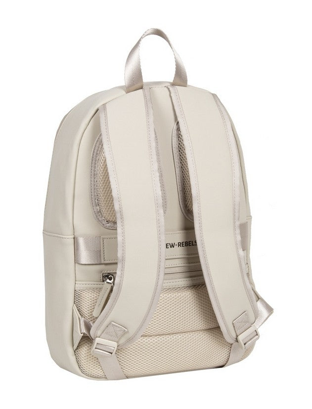 Rucksack 11L in Beige mit Vortasche - leder-accessoires.com