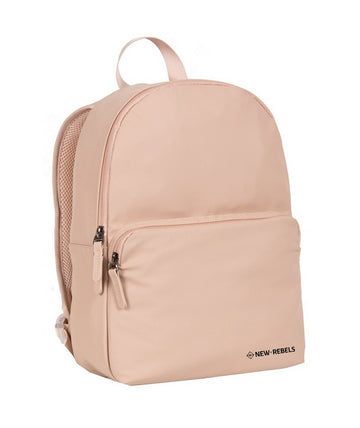 Rucksack 11L in Rose mit Vortasche - leder-accessoires.com