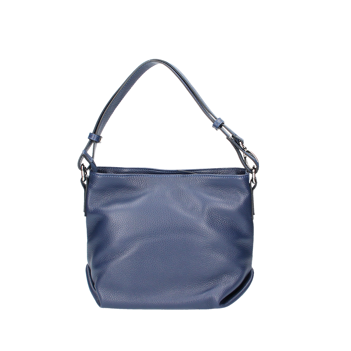 Beuteltasche|Crossover in Blau|Marine aus Leder - leder-accessoires.com
