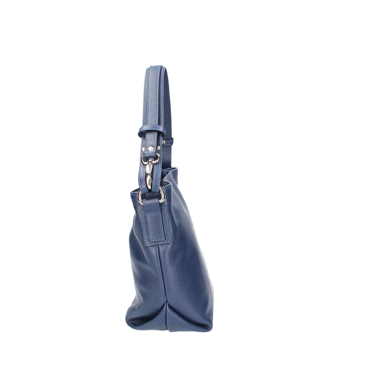 Beuteltasche|Crossover in Blau|Marine aus Leder - leder-accessoires.com