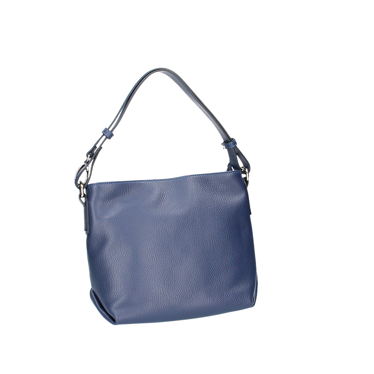 Beuteltasche|Crossover in Blau|Marine aus Leder - leder-accessoires.com