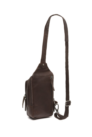 Gürteltasche|Bodybag in Braun aus Leder - leder-accessoires.com