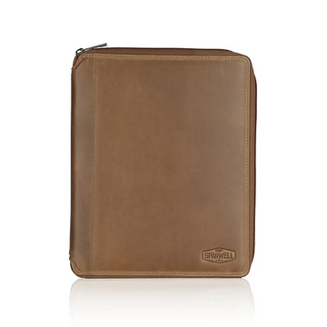 Dokumentenmappe|Organizer in Cognac aus Leder - leder-accessoires.com