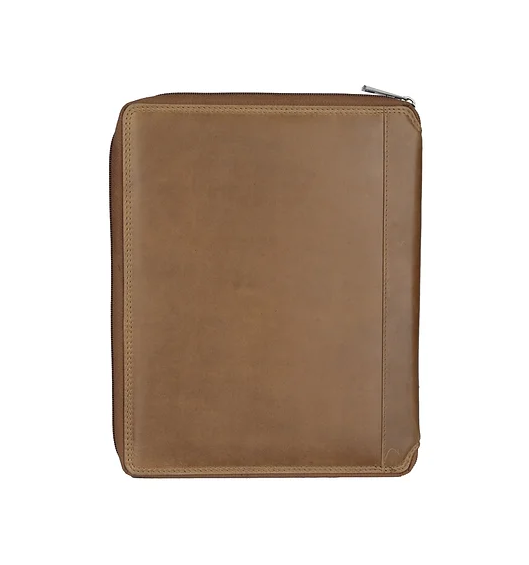Dokumentenmappe|Organizer in Cognac aus Leder - leder-accessoires.com