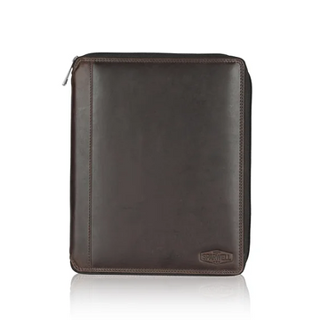 Dokumentenmappe|Organizer in Braun aus Leder - leder-accessoires.com
