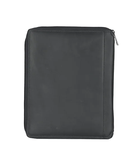 Dokumentenmappe|Organizer in Schwarz aus Leder - leder-accessoires.com