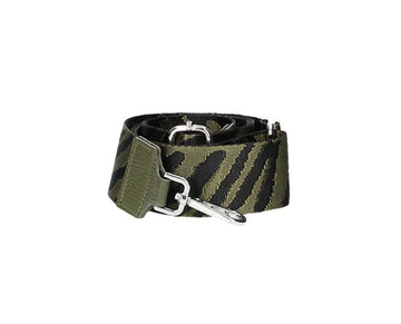 Taschenriemen | Wechselriemen "Zebralook "in Oliv - leder-accessoires.com