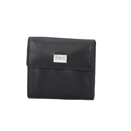 Geldbörse in Schwarz aus Leder - leder-accessoires.com