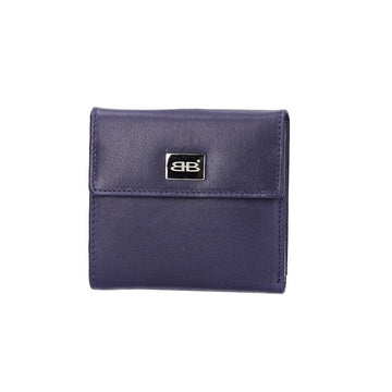 Geldbörse in Lila aus Leder - leder-accessoires.com