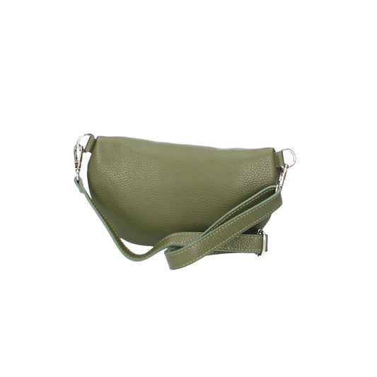 Bodybag|Gürteltasche in Oliv aus Leder - leder-accessoires.com