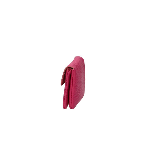 Minibörse in Pink aus Leder - leder-accessoires.com
