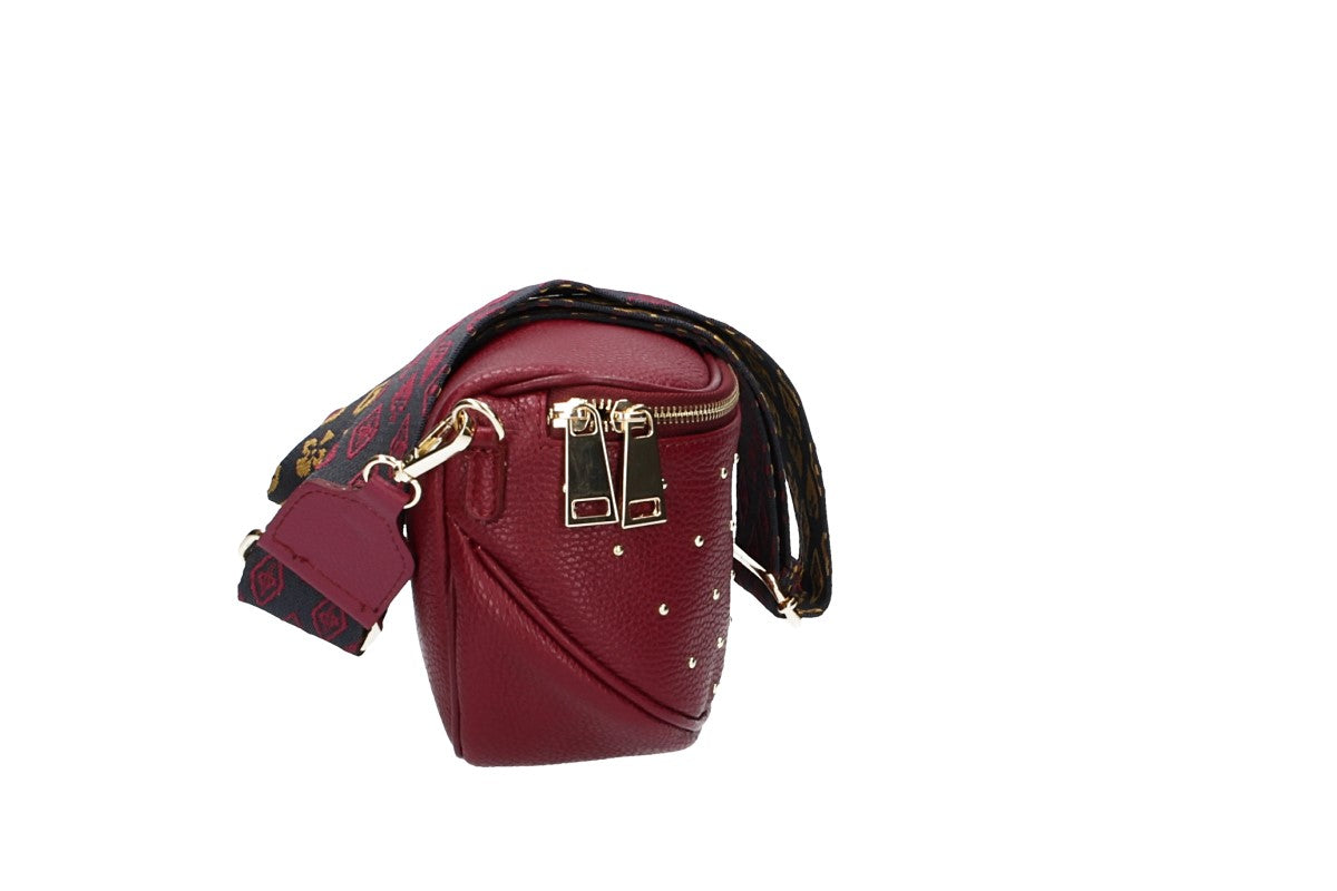 Gürteltasche Alena aus Leder in Beere|Purple - leder-accessoires.com