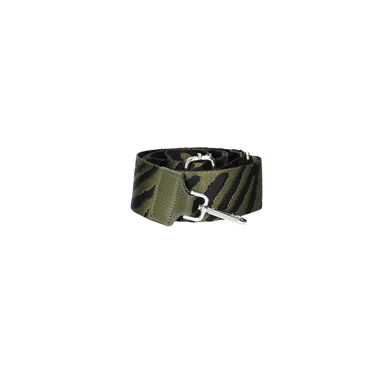Taschenriemen | Wechselriemen "Zebralook "in Oliv - leder-accessoires.com